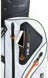 Golf Bag Big Max Dri Lite Sport White/Black/Orange Golf Bag - 3