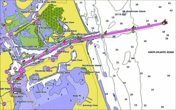 Electronic Navigation Charts Garmin BlueChart G3 Vision Danube Map VEU509S - 2