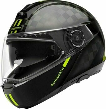 Helm Schuberth C4 Pro Carbon Fusion Yellow XL Helm - 2