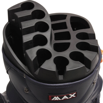 Golfbag Big Max Dri Lite Silencio Charcoal/White/Black/Red Golfbag - 2