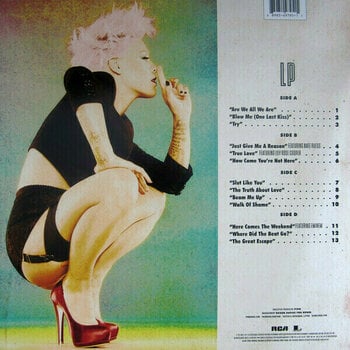 Płyta winylowa Pink - Truth About Love (Coloured) (2 LP) - 2