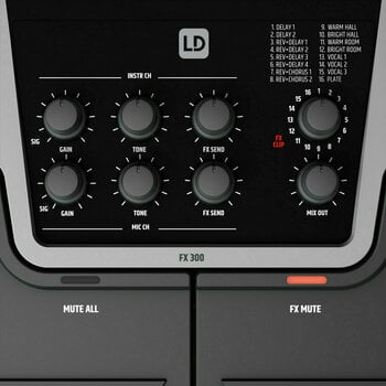 Pedal de efeitos para guitarra LD Systems FX 300 - 7