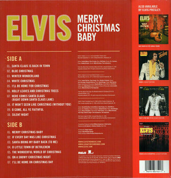 LP Elvis Presley - Merry Christmas Baby (LP) - 4