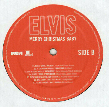 Vinyylilevy Elvis Presley - Merry Christmas Baby (LP) - 3