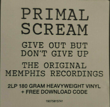 LP Primal Scream - Give Out But Don't Give Up (2 LP) - 8