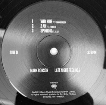 Disque vinyle Mark Ronson - Late Night Feelings (2 LP) - 6