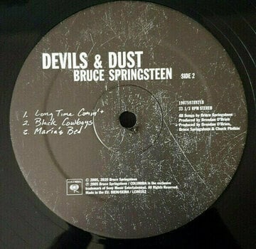 Vinyl Record Bruce Springsteen - Devils & Dust (2 LP) - 4