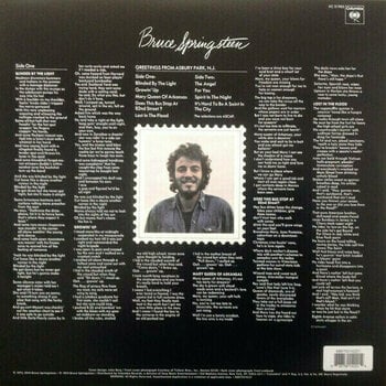 Vinyl Record Bruce Springsteen - Greetings From Asbury Park (LP) - 2