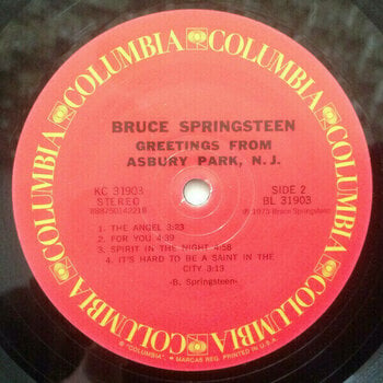 Disque vinyle Bruce Springsteen - Greetings From Asbury Park (LP) - 4