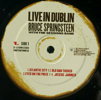 Vinyl Record Bruce Springsteen - Live In Dublin (Gatefold) (3 LP) - 6