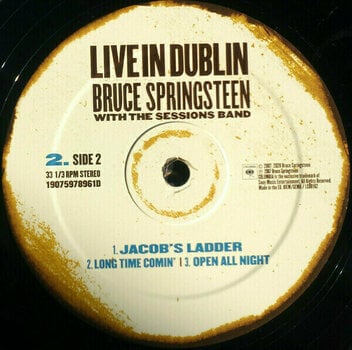 Vinyl Record Bruce Springsteen - Live In Dublin (Gatefold) (3 LP) - 9