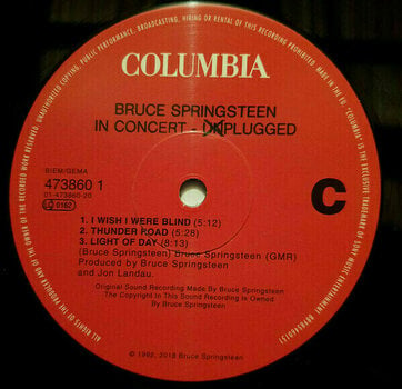 Vinyl Record Bruce Springsteen - MTV Plugged (2 LP) - 9