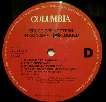 Vinyl Record Bruce Springsteen - MTV Plugged (2 LP) - 10