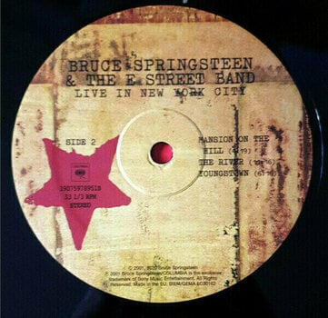 Vinyl Record Bruce Springsteen - Live In New York City (Gatefold) (3 LP) - 5