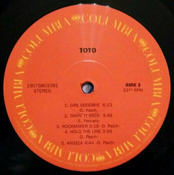 Vinyl Record Toto - Toto (LP) - 3