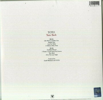 Schallplatte Toto - Turn Back (LP) - 8