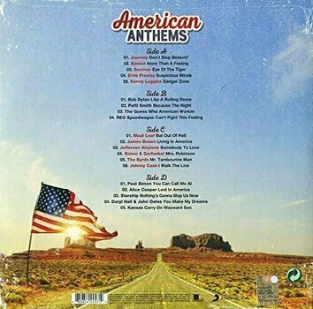 Vinyl Record Various Artists - American Anthems (2 LP) - 2