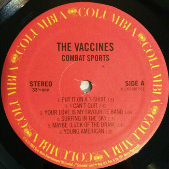 Vinyylilevy Vaccines - Combat Sports (LP) - 3