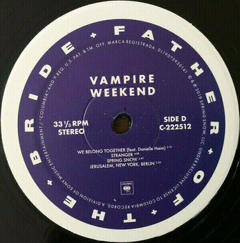 Vinylplade Vampire Weekend - Father Of the Bridge (Gatefold) (2 LP) - 8