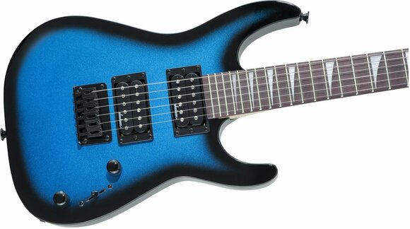 Elektrische gitaar Jackson JS Series Dinky Minion JS1X AH Metallic Blue Burst - 5