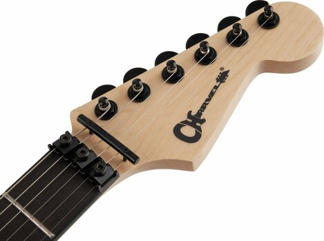 Electric guitar Charvel Pro Mod SD1 HH FR ASH Neon Pink Ash - 6