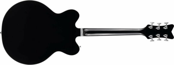 Semi-akoestische gitaar Gretsch G6636TSL Black Silver Falcon Center Block WC Zwart - 3