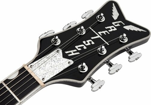 Halbresonanz-Gitarre Gretsch G6636TSL Black Silver Falcon Center Block WC Schwarz - 6