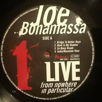 Vinyl Record Joe Bonamassa - Live - From Nowhere in Particular (2 LP) - 7