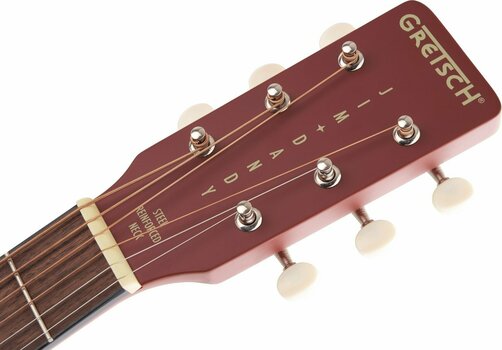Folk-kitara Gretsch G9500 Jim Dandy Oxblood WN LTD Oxblood - 6