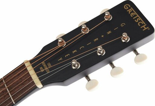 Elektroakustická gitara Gretsch G9520E Gin Rickey WN Smokestack Black - 6