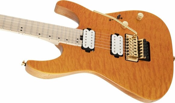 Electric guitar Charvel Pro-Mod DK24 HH FR M Dark Amber - 6