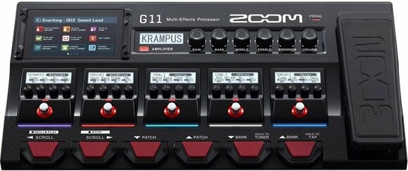 Multi-efeitos para guitarra Zoom G11 - 2