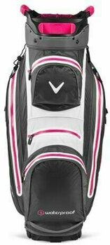 Cart Bag Callaway Hyper Dry 15 Charcoal/White/Pink Cart Bag - 3