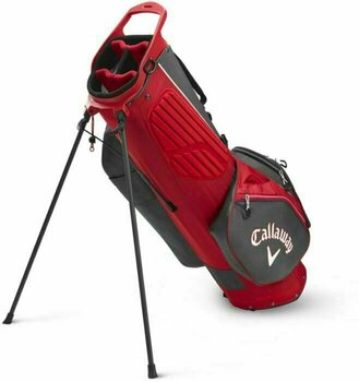Golfbag Callaway Hyper Lite Zero Stand Bag Charcoal/White/Red 2020 - 2