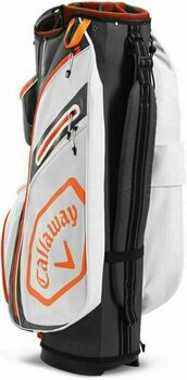 Golf torba Cart Bag Callaway Chev 14+ White/Charcoal/Orange Golf torba Cart Bag - 2