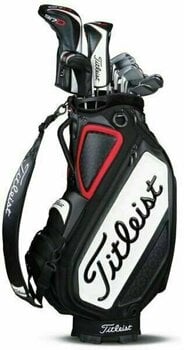 Golf torba Cart Bag Titleist Tour Staff Black/White/Red Golf torba Cart Bag - 2
