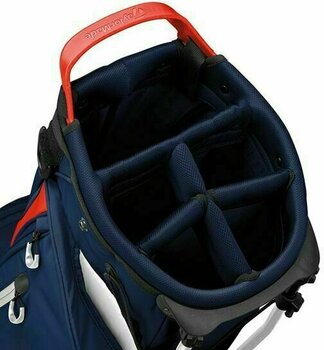 Чантa за голф TaylorMade Flextech Navy/Red/White Чантa за голф - 3