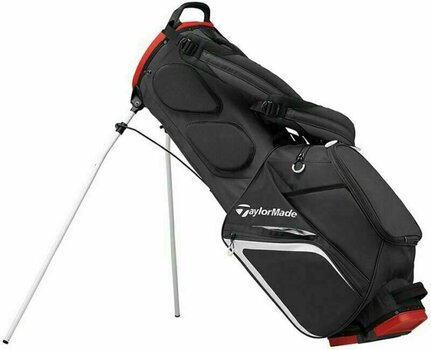 Golf Bag TaylorMade Flextech Lite Black/Blood Orange Stand Bag 2019 - 2