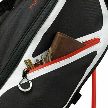 Чантa за голф TaylorMade Flextech Lite Black/Blood Orange Stand Bag 2019 - 4