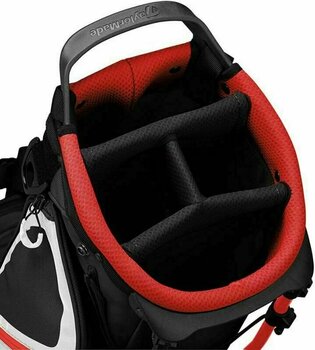 Golfbag TaylorMade Flextech Lite Black/Blood Orange Stand Bag 2019 - 5