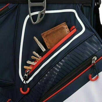 Чантa за голф TaylorMade Pro Cart 8.0 Navy/White/Red Чантa за голф - 4
