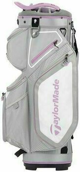 Golftaske TaylorMade Pro Cart 8.0 Grey/White/Purple Golftaske - 2
