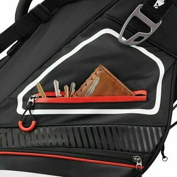 Golfbag TaylorMade Pro Stand 8.0 Black/White/Red Golfbag - 4