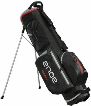 Bolsa de golf Big Max Aqua Ocean Black/Red Stand Bag - 2