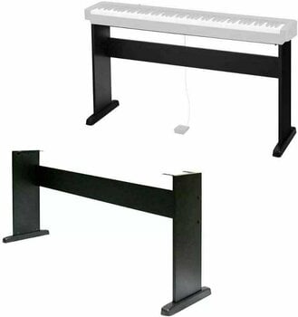 Wooden keyboard stand
 Casio CS-46 P Black - 2