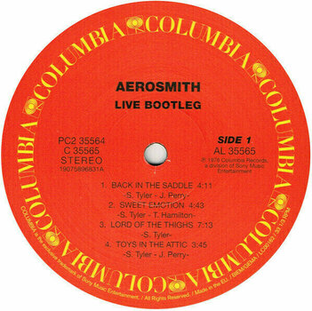 Vinyl Record Aerosmith - Live! Bootleg (2 LP) - 4