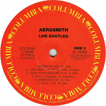 Vinyl Record Aerosmith - Live! Bootleg (2 LP) - 6