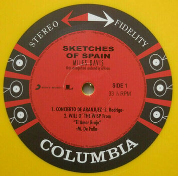 Vinyl Record Miles Davis - Sketches Of Spain (Coloured) (LP) - 4