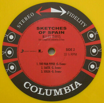 Miles Davis Sketches Of Spain  33 rpm in good condition CBS Europe   Auctions Luxembourg