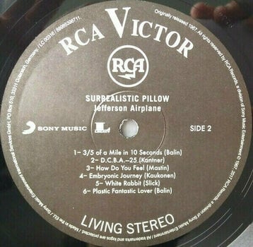 Disque vinyle Jefferson Airplane - Surrealistic Pillow (LP) - 3